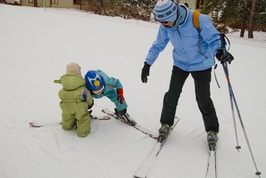 11 janvier 2013 - En ski avec Sylke