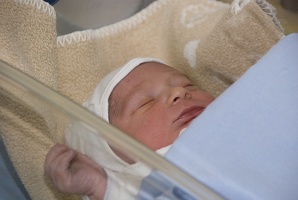 29 janvier 2010 - Thibault à la maternité