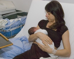 30 janvier 2010 - Thibault à la maternité