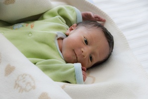 2 février 2010 - Thibault à la maternité
