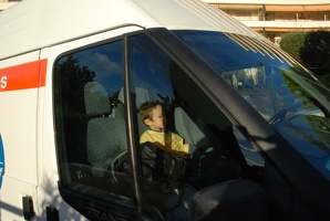 3 octobre 2010 - Louis dans le GRAND Camion