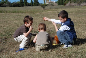 27 octobre 2011 - Font Merle avec mes cousins !